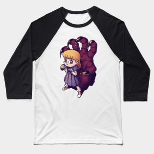 Scary shadow Baseball T-Shirt